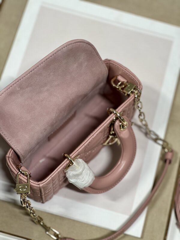 Dior Mini Horizontal Diana Bag - Pink - Image 2