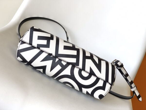 Fendi Roma and Marc HandBag - Black/White - Image 3