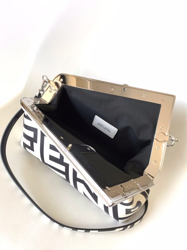 Fendi Roma and Marc HandBag - Black/White - Image 4